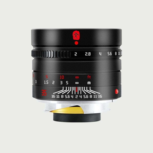 35mm F2 Mark II fra 7artisans linse manuell fokus