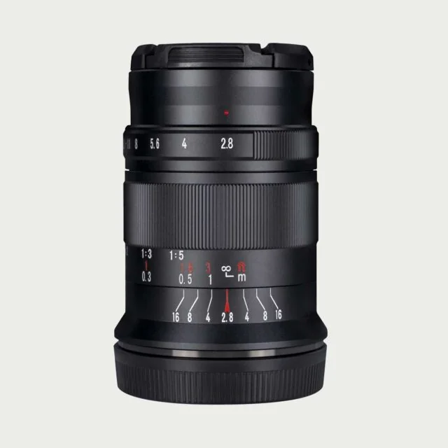 7Artisans 60mm F2.8 Macro Mark II med fokus- og blenderring