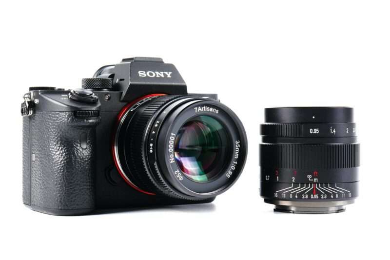 Raskeste linse til Fuji, Panasonic, Sony A, 7artisans fastlinse norge.