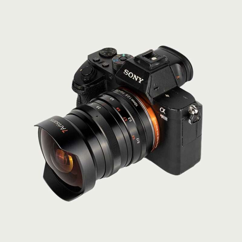 10mm fullformat vidvinkel fisheye linse