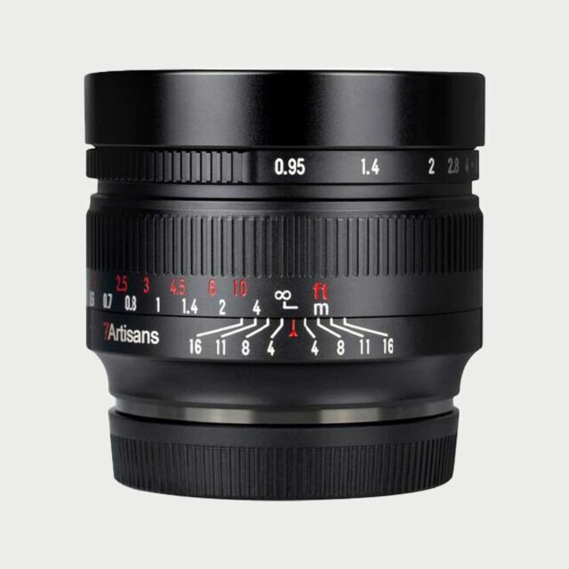 50mm F0.95 linse for APS-C