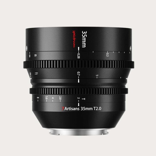 Cinemalinse for fullformat fra 7artisans 35mm T2