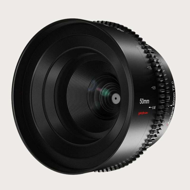 Cinemalinse for fullformat fra 7artisans 50mm T2