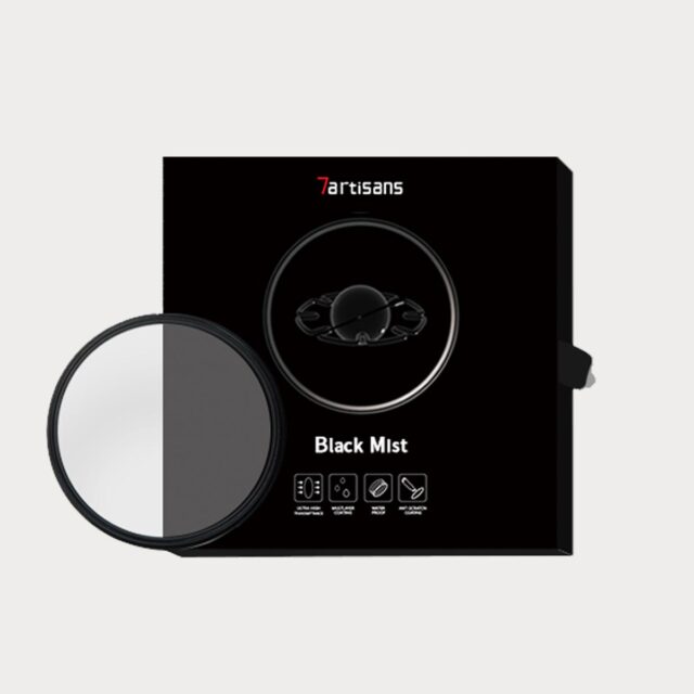 Black mist filter til kamera linser.