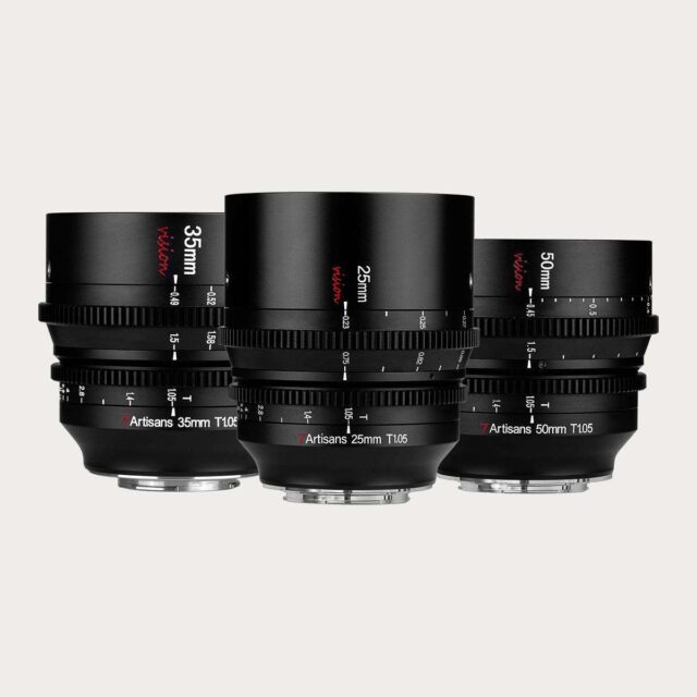 7artisans cinemalinser kit for APS-C kamera.