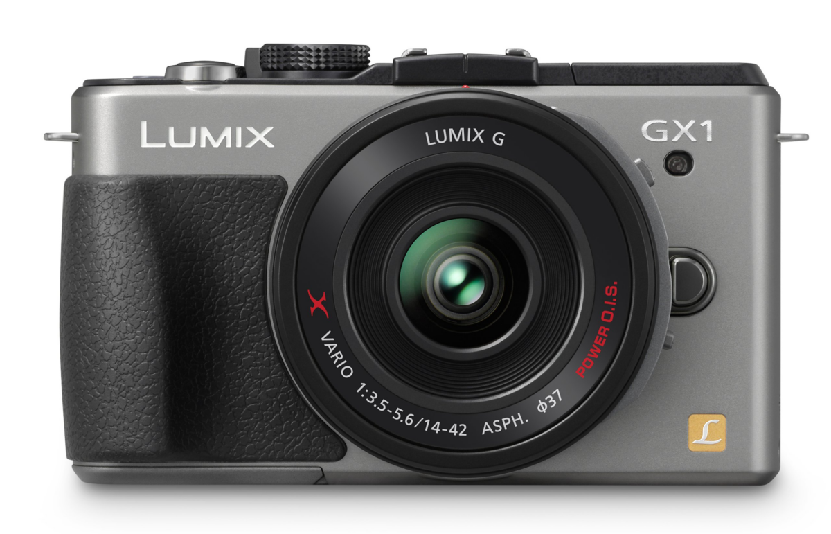 Panasonic Lumix GX1 med standard zoomobjektiv