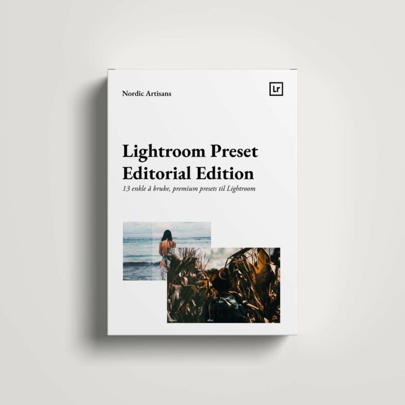 Fantastisk editorial print magasin preset for Lightroom