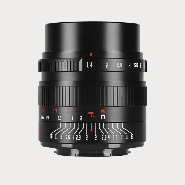 24mm F1.4 objektiv til Fuji, Sony, M43, Nikon og Canon.
