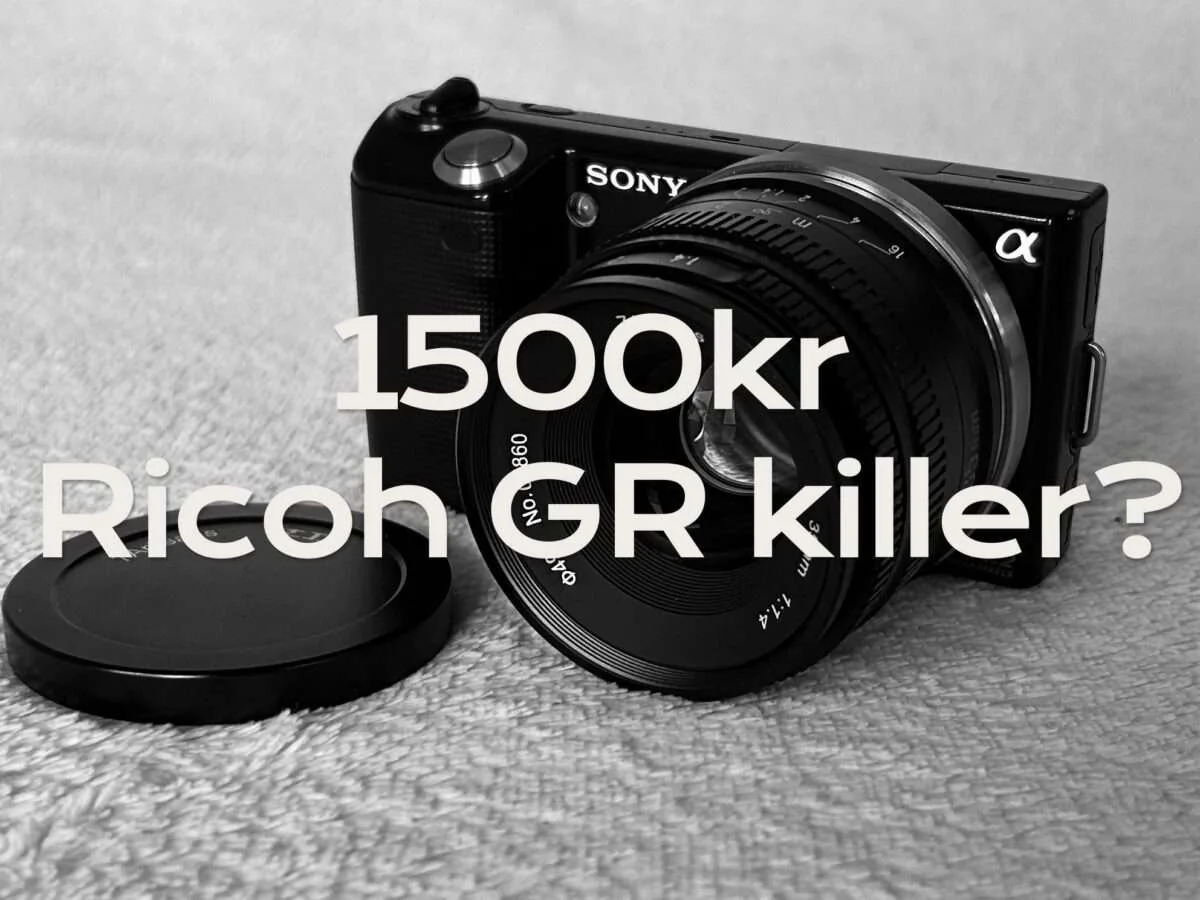 Sony NEX-kamera presentert som et rimelig alternativ til Ricoh GR