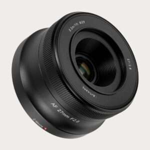 27mm kompakt autofokus objektiv for Fuji X kamerasystem. STM motor og firmware oppdatering via usb.