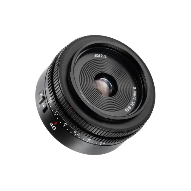 7Artisans 40mm F2.5 AF fullformat – produktbilde – E