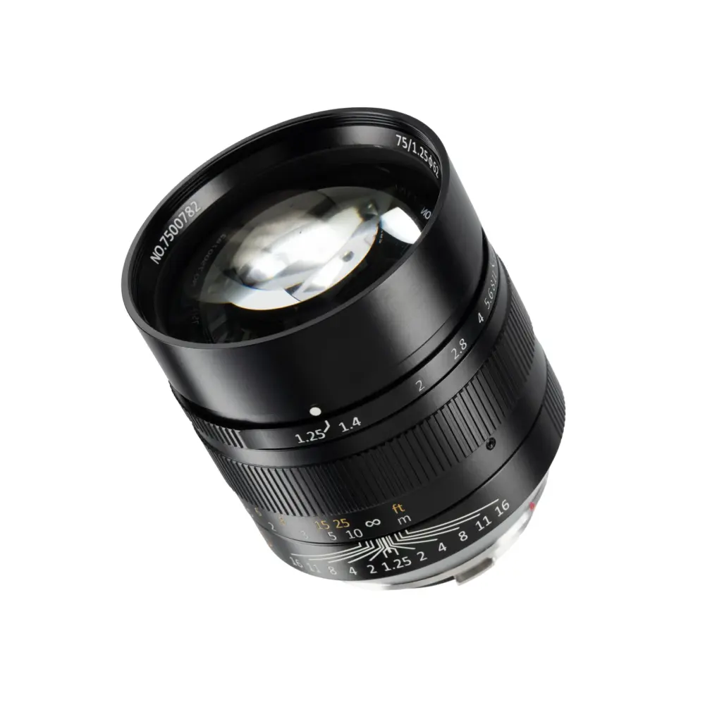 7Artisans 75mm F1.25 Leica M Mark II – produktbilde