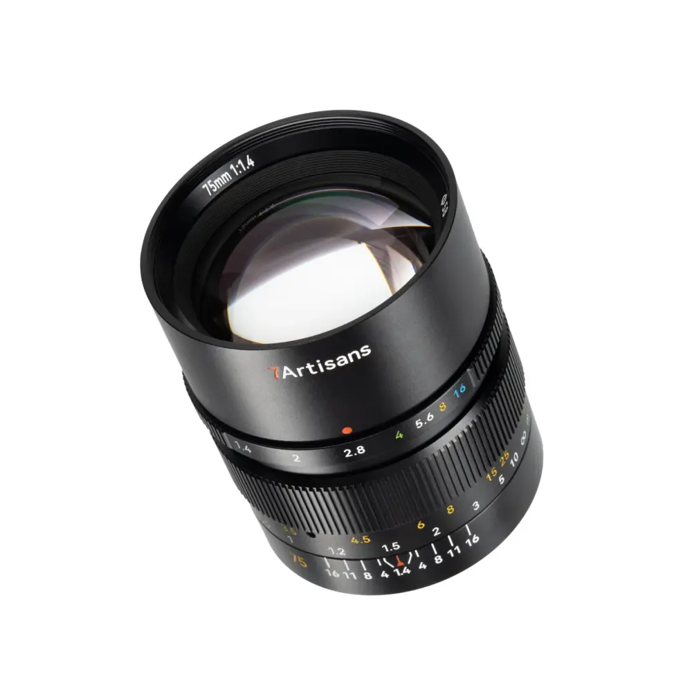 7Artisans 75mm F1.4 NEW – produktbilde – E