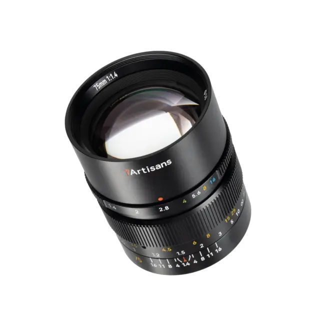 7Artisans 75mm F1.4 NEW – produktbilde – E