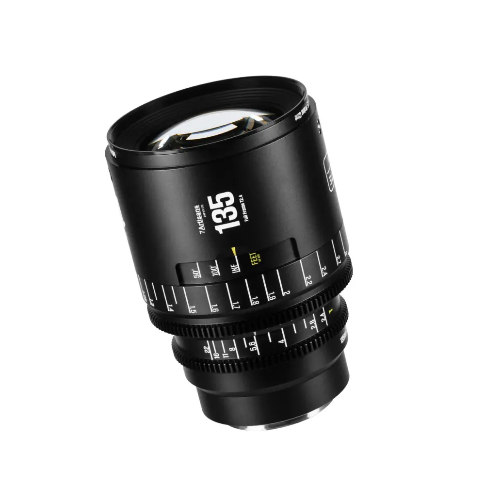 7Artisans INFINTE 135mm T2.4 – produktbilde – Svart / EF