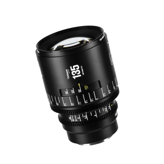 7Artisans INFINTE 135mm T2.4 – produktbilde – Svart / EF