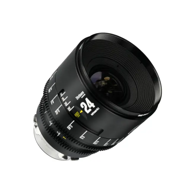 7Artisans INFINTE 24mm T2.1 – produktbilde – Svart / PL