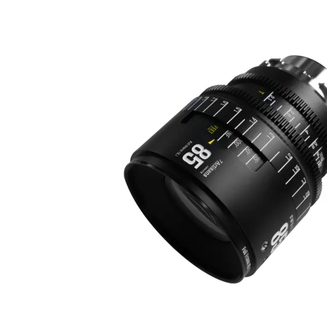7Artisans INFINTE 85mm T2.1 – produktbilde – Svart / PL